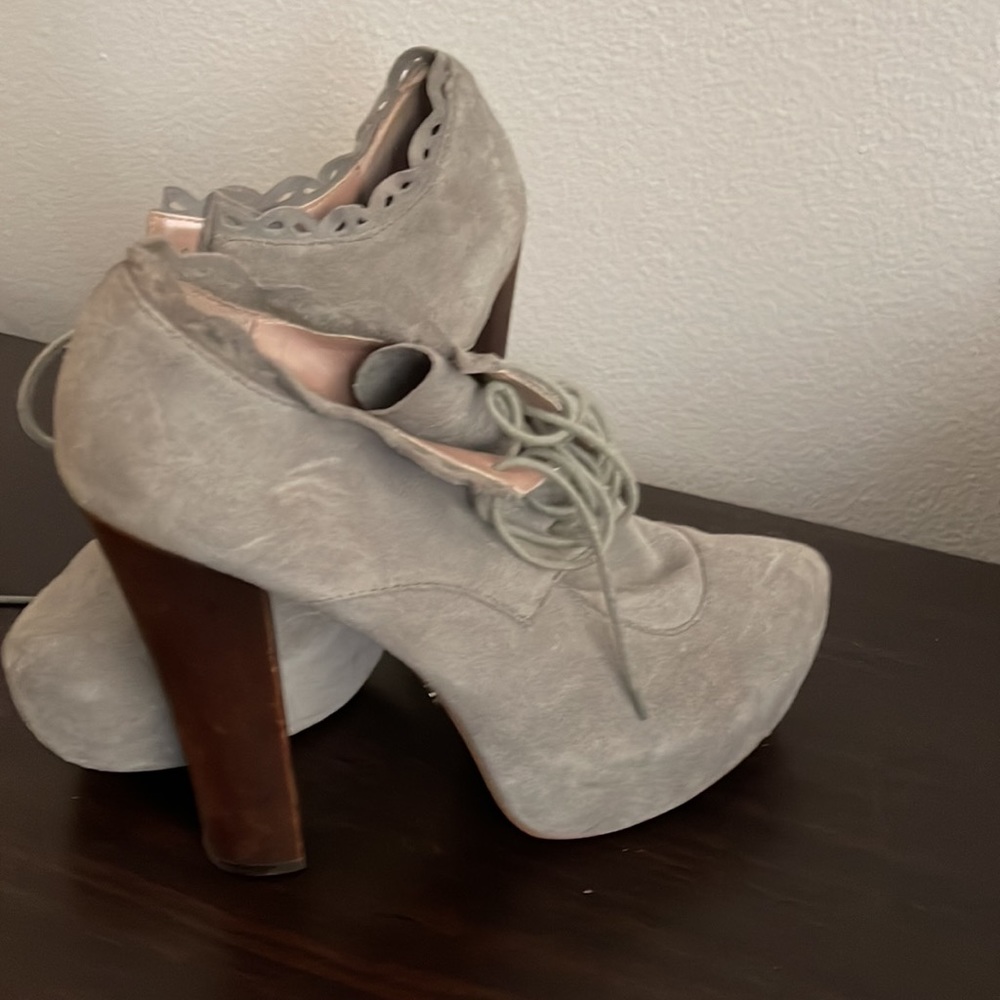 Betsy Johnson platform booties